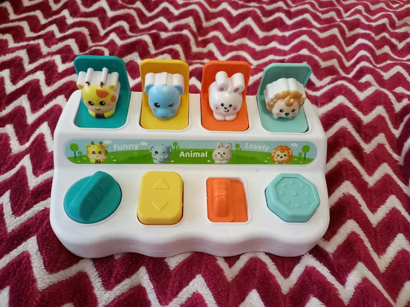 Pop-up mäng – interaktiivne  loomade/värvide tuvastamise mäng väikelastele 🎨✨