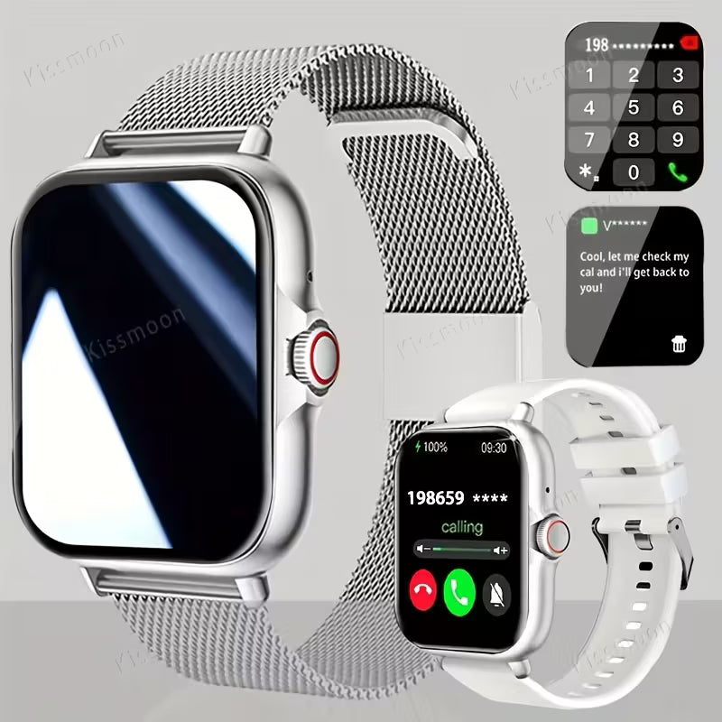 ⌚ Täispuutetundlik nutikell-Iphone ja android ühenduvus.