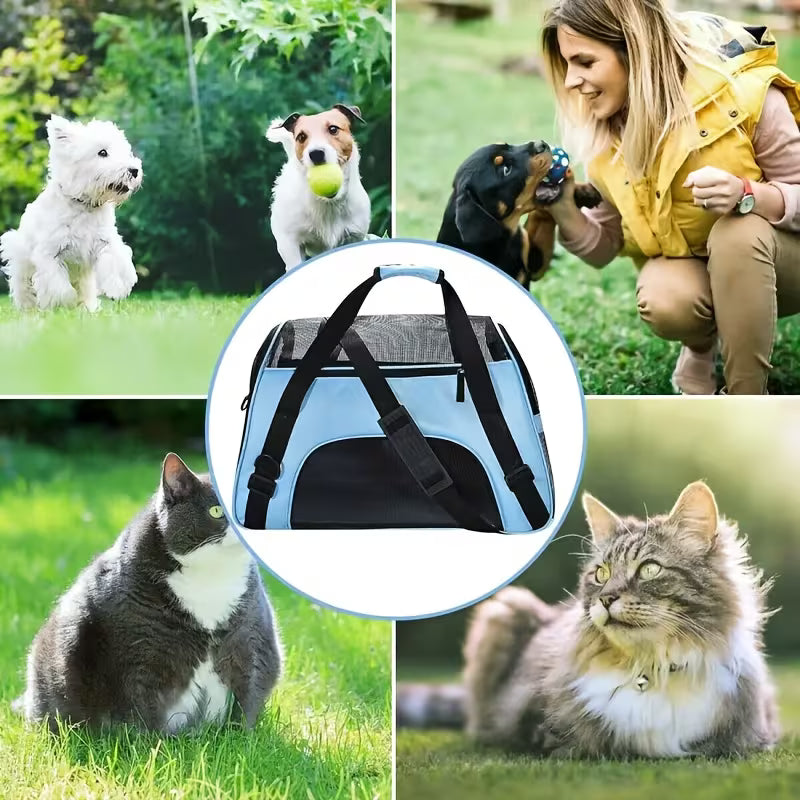 Mugav ja turvatunnet pakkuv lemmiklooma transpordikott