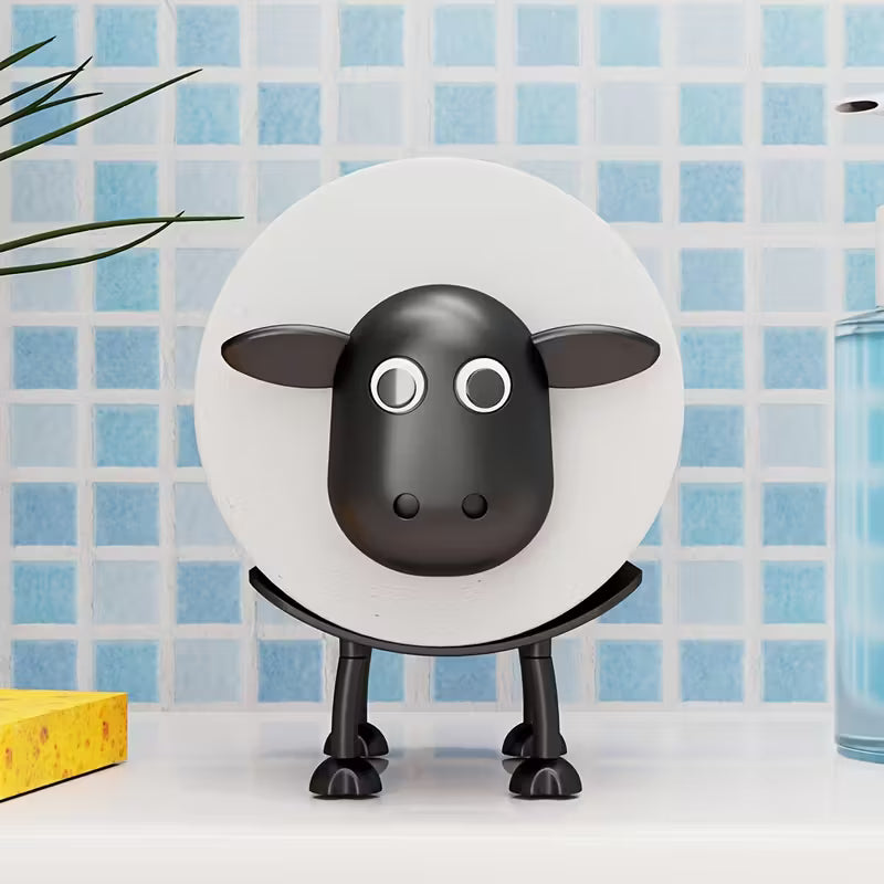 Armas lambakujuline tualettpaberi hoidja – praktiline pilgupüüdja sinu vannituppa! 🐑🧻
