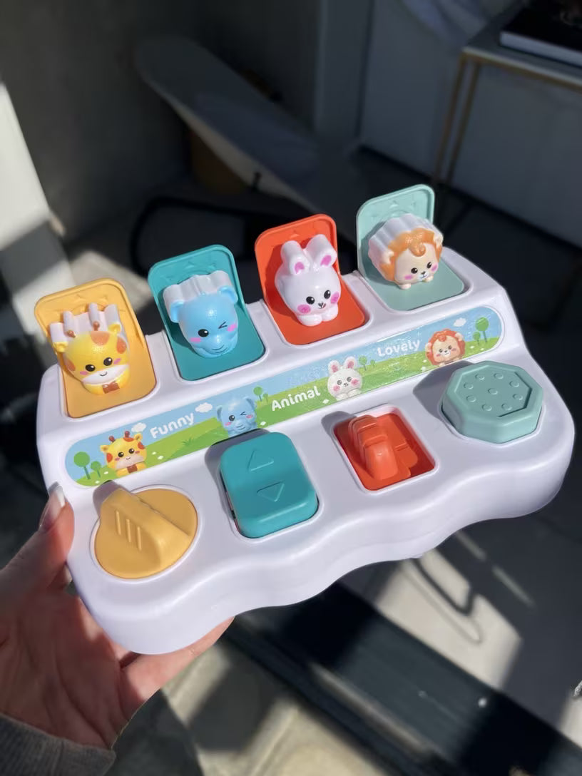 Pop-up mäng – interaktiivne  loomade/värvide tuvastamise mäng väikelastele 🎨✨