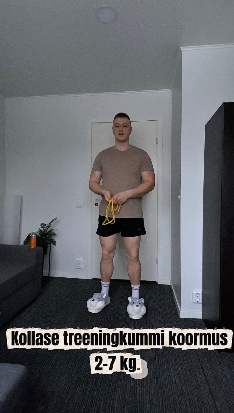 💪 Juhendatud kogu keha treeningvideo koos treeningkummidega
