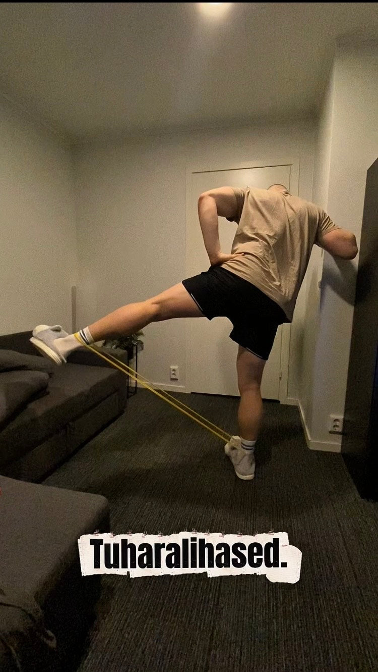 💪 Juhendatud kogu keha treeningvideo koos treeningkummidega